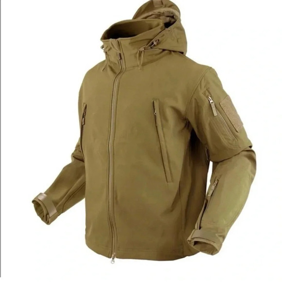 Condor 602 Tactical Summit SoftShell Patrol Jacket Fleece Lined Waterproof - Picture 1 of 12